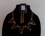 Paparazzi Necklace/Earring Set - Short (new) 11045 The Pack Leader /Blac... - $8.61