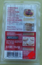 NEW Ashland Christmas Candle Collection Sugared Vanilla Trio Scented Wax Cubes - $4.94
