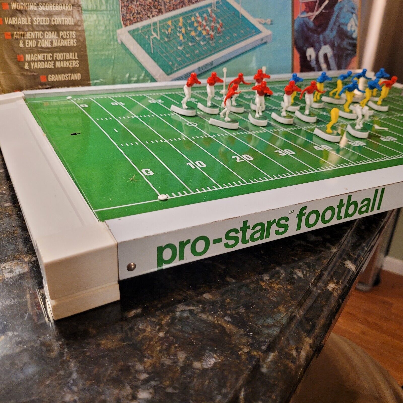 Coleco World of Sports ProStars Electric action vibrating football