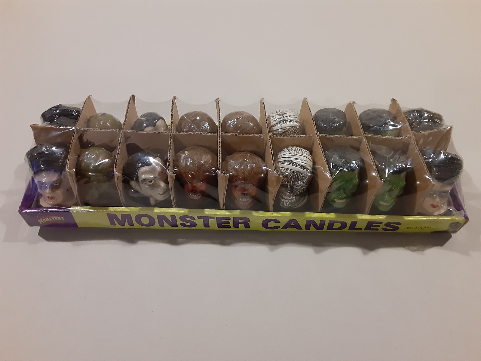 Universal Monster Candles Full Set Mint In Box Candles