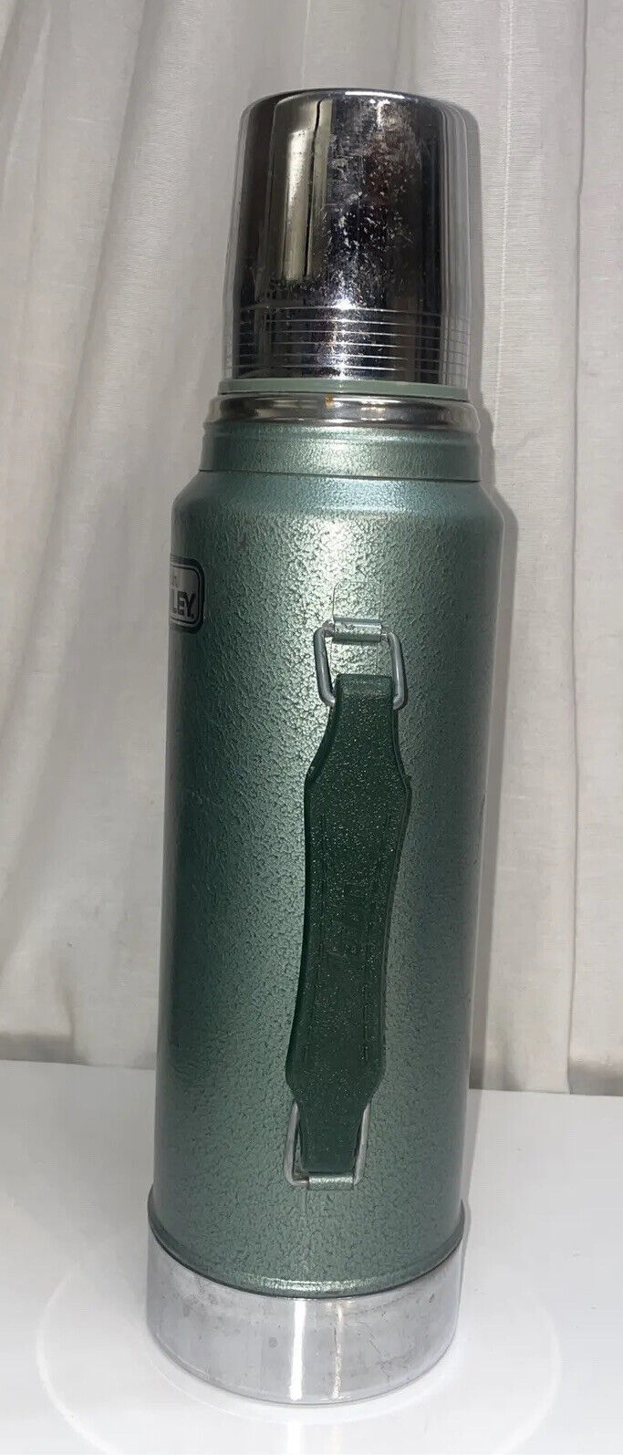 Vintage USA Aladdin Stanley Thermos LARGE 2 Qt. A-945DH Top Handle