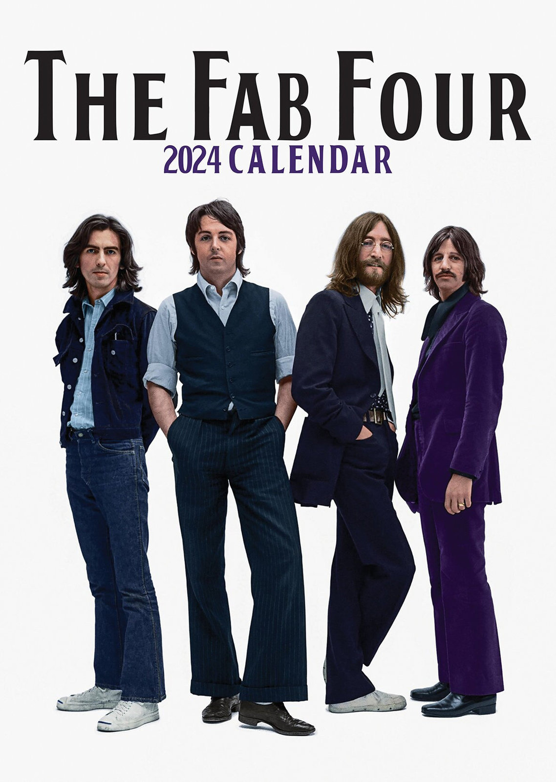 THE BEATLES 2024 Calendar DULUXE Business & Industrial