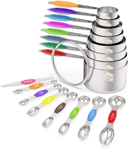 Prepology 12-piece Magnetic Measuring Cup and Spoon Set 