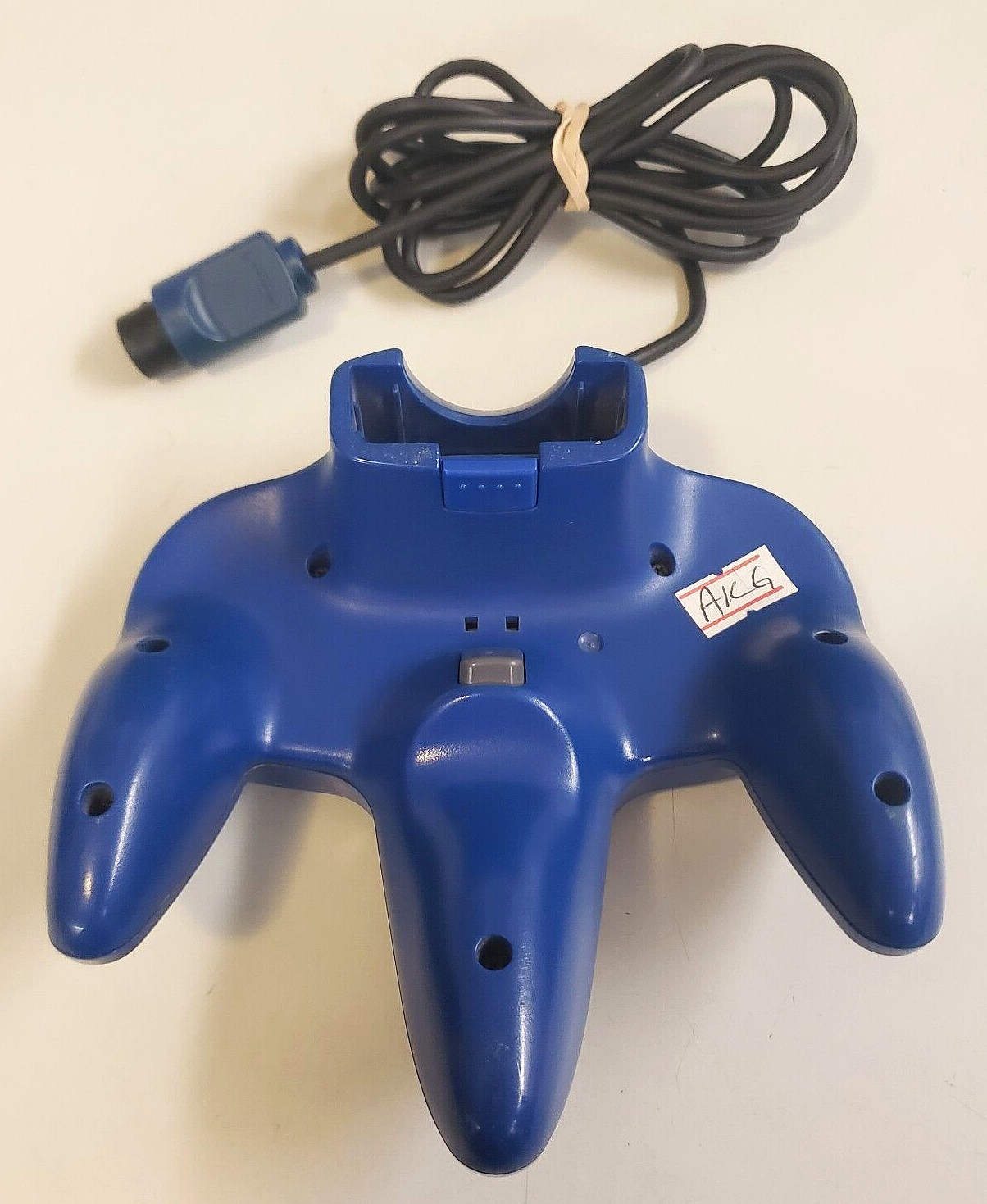 NINTENDO 64 Blue OEM N64 Game Controller NUS-005 Tested Working WITH ...