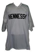 Queens Bridge #95 Shook Ones Hennessy New Men Football Jersey Grey Any Size image 4