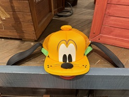 Disney Parks Pluto Mesh Hat Baseball Cap NEW image 1