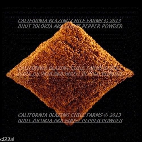 4 oz. 100% Pure Ghost Pepper Powder Insanely HOT! Free Ship to USA only! ORGANIC - $25.50