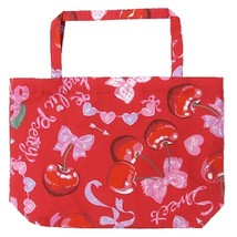 Angelic Pretty Wrapping Cherry Tote Eco Bag in Red Lolita Fashion - $69.00