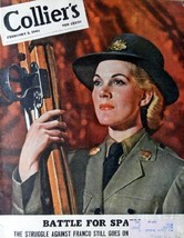 Collier&#39;s magazine cover art [cover only] Color Illustration 10 1/2&quot; x 1... - $17.89