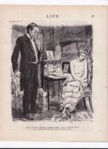 Charles Dana Gibson, 1919, B&amp;W Illustration, painting,print art (young g... - $17.89