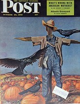 John Atherton, The Saturday Evening Post Magazine Cover art, Color Illus... - $17.89