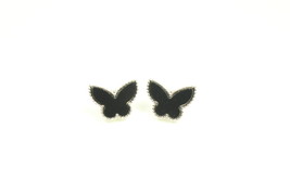 Mini Onyx Butterfly Earrings - $30.00