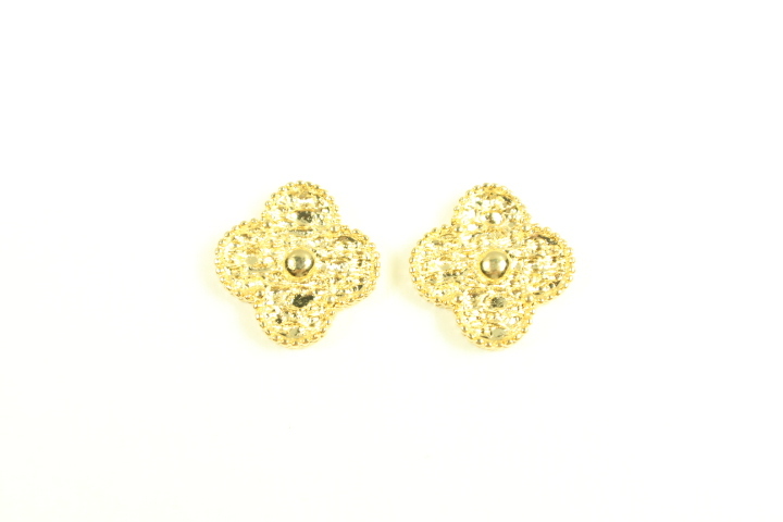 Primary image for Gold Plated Cluster Motif Earrings