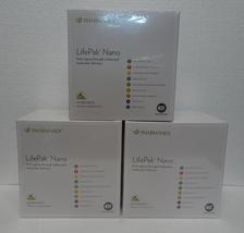 Three Pack: Nu Skin Nuskin Pharmanex LifePak Nano 60 Packets Box Sealed x3 - $563.00