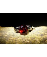 EXTRAORDINARY FLYING WITCH VAMPIRE Creature from Darkness Haunted Ring i... - $373.00