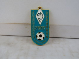 Vintage Soviet Soccer Pin - Dinamo Tbilisi Top League Champions - Stampe... - $19.00