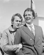Tony Curtis and Roger Moore in The Persuaders! laughing on set portrait 16x20 Ca - $69.99