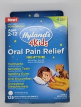 Hyland's 4 Kids Oral Pain Relief Nighttime 125 Tabs