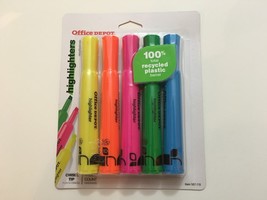 Office Depot Brand Mini Highlighters Assorted Colors Pack of 6