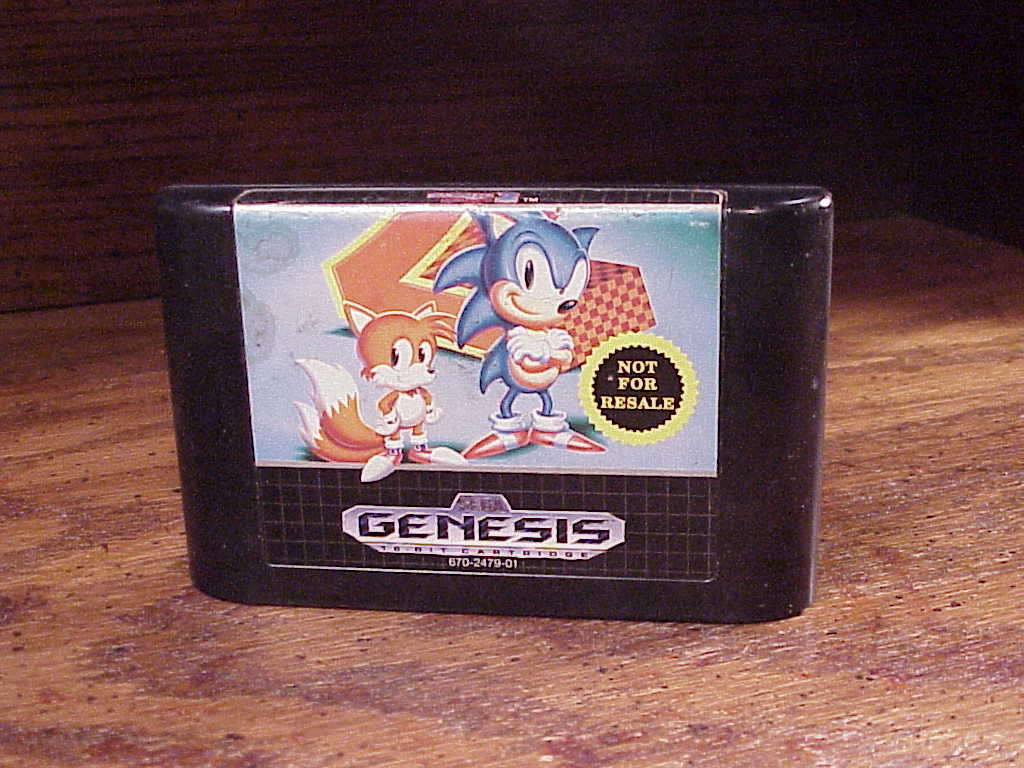 Sonic the Hedgehog 2 (Sega Mega Drive) Loose Cartridge Game Only