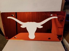 NCAA Texas Longhorns Laser License Plate Tag - Orange - $29.39