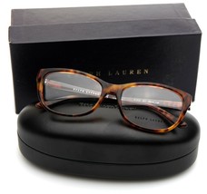 New Ralph Lauren Rl 6137 5017 Shiny Havana Eyeglasses Frame 54-16-135mm W/ Case - $78.39