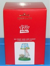 Hallmark 2021 Disney Toy Story Bo Peep And Her Sheep Magic Ornament Lamp Light - $44.90