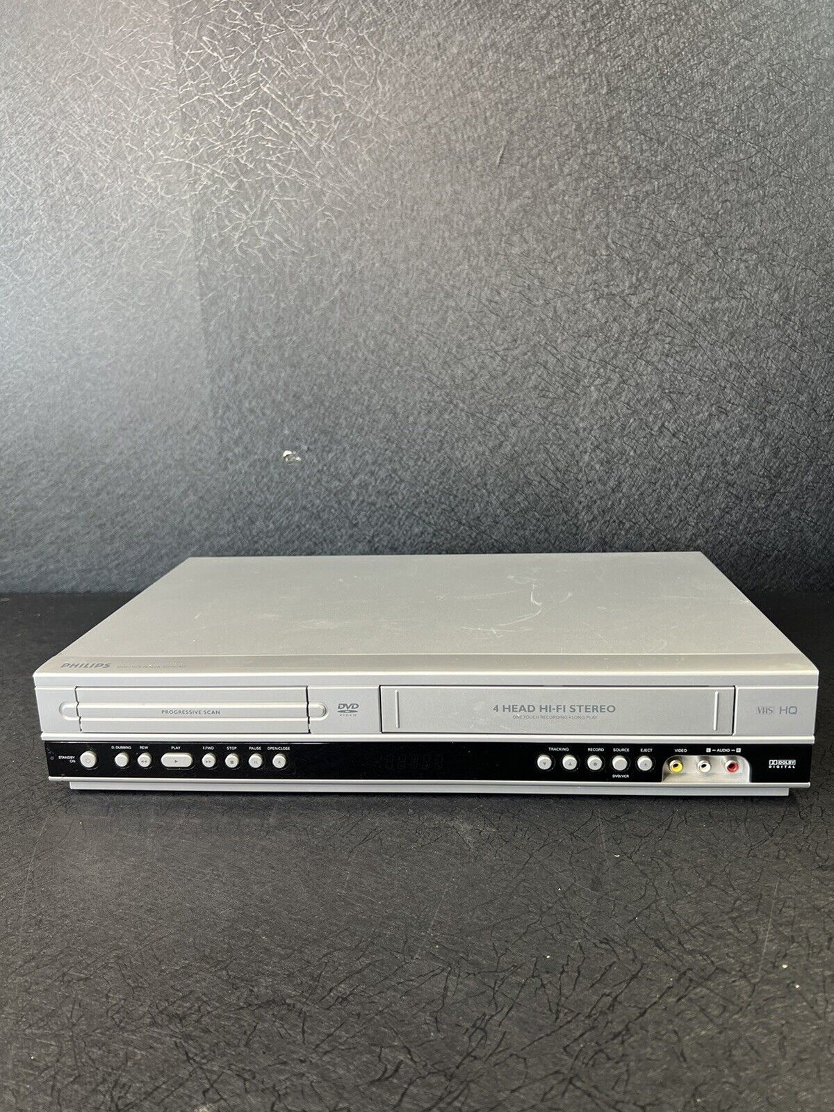 Philips DVP3340V DVD/VCR Combo VHS Tape Recorder Player No Remote