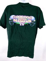 100,000 Football Madness IV Men&#39;s T-Shirt XL Graphic Short Sleeve Black - $0.98