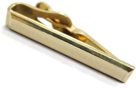 1 1/4&quot; Vintage Neck Tie Clip Signed Swank 12K Yellow Gold Filled Classic... - $99.77