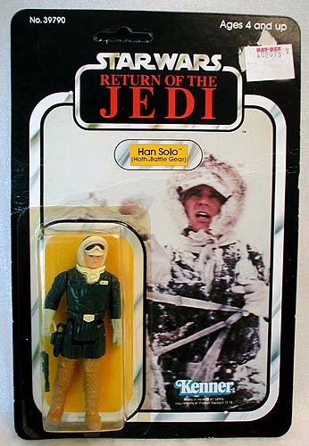 Star Wars Action Collection 12 Luke Skywalker in Hoth Gear, Han Solo in  Hoth Gear, Snowtrooper, at-at Driver Figure Set