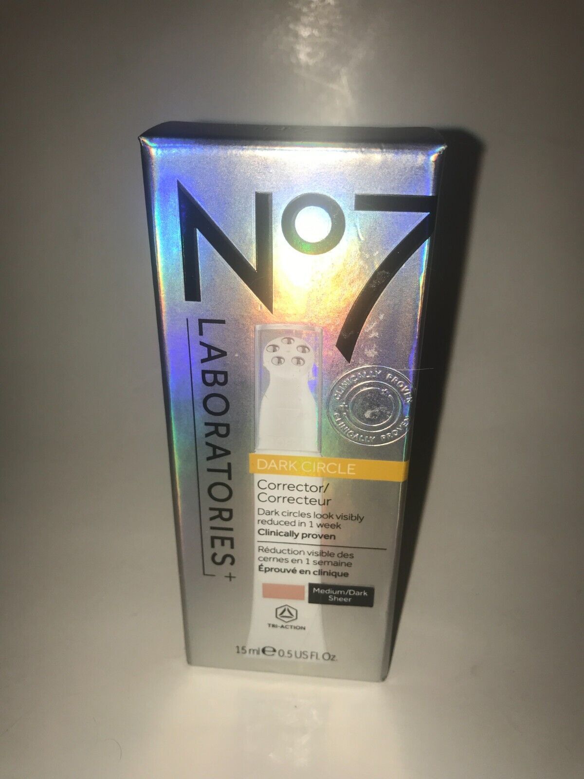 No7 Laboratories Women Medium/Dark Circle Corrector with Hyaluronic Acid 15 ml U AntiAging