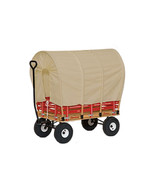 LARGE AMISH CONESTOGA COVERED WAGON 48&quot; w/ 6½ Wide Off Road Tires *4 Col... - $719.99