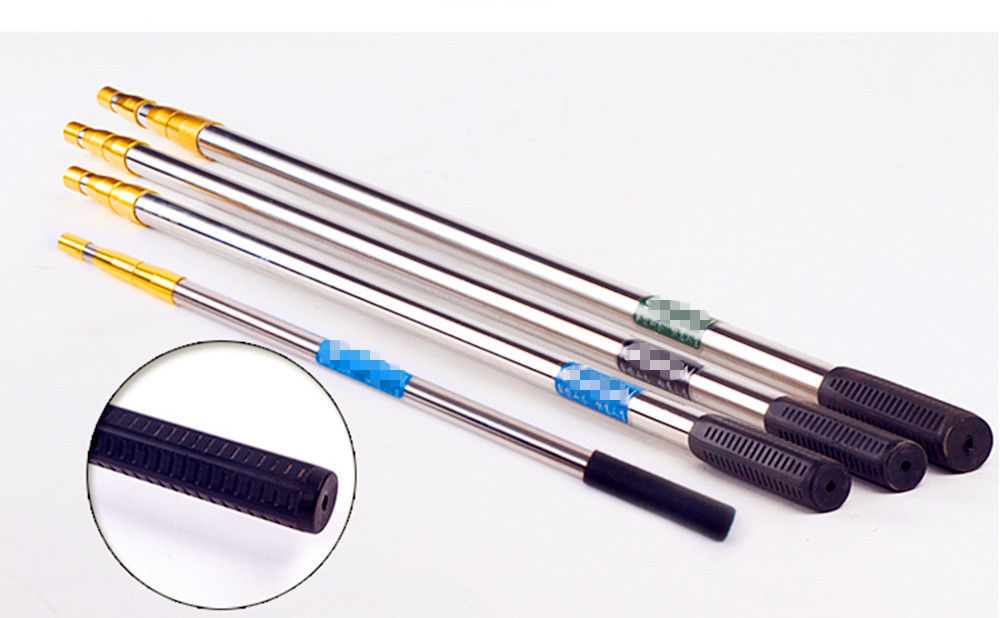 Telescopic Fish Gaff Stainless Ice Sea Fishing Spear & Hook Lip Gripper