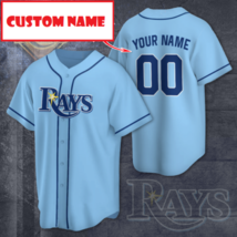 Personalized You Tampa Bay Rays Baseball Jersey Custom Name Size S-5XL - $49.90