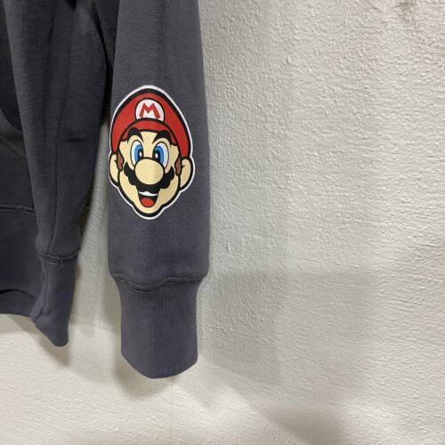 Nintendo Super Mario Logo Hoodie Produced By Mad Engine Graphic Mens ...