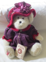 Boyds Bears Ms. Rouge Chapeau 10-inch Plush Red Hat Society Bear  - $34.95