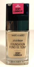 Wet n Wild PhotoFocus Dewy Foundation, Soft Ivory 1111519, 0.95 fl oz - $4.98