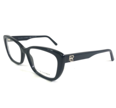 Ralph Lauren Eyeglasses Frames RL 6178 5001 Shiny Black Cat Eye Square 53-17-145 - $65.24