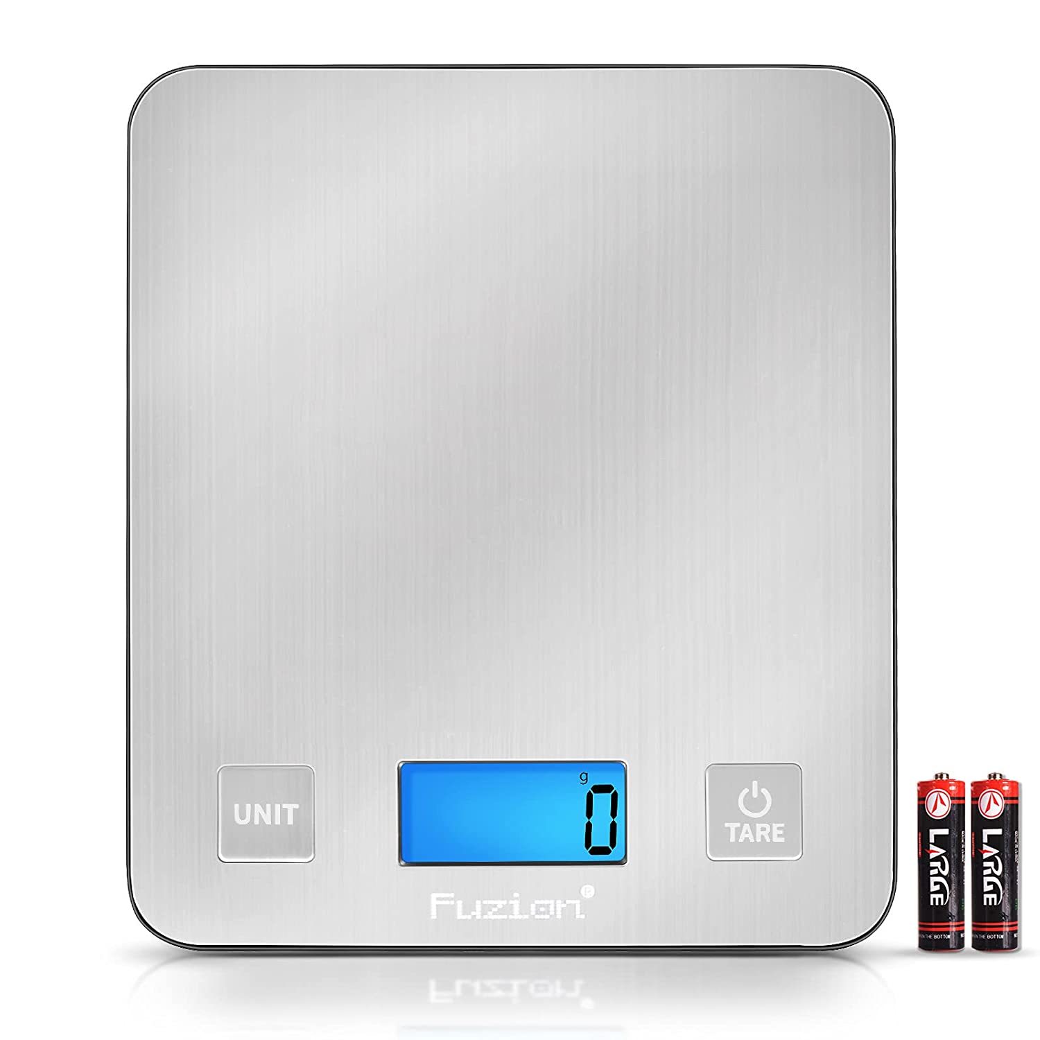 Chwares Digital Kitchen Scales, USB Rechargeable Stainless Steel 3Kg/0.1g Mini  Food Scales 