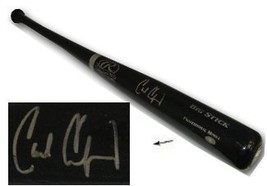 Carl Crawford signed Rawlings Black Big Stick Bat- MLB Hologram - $88.95