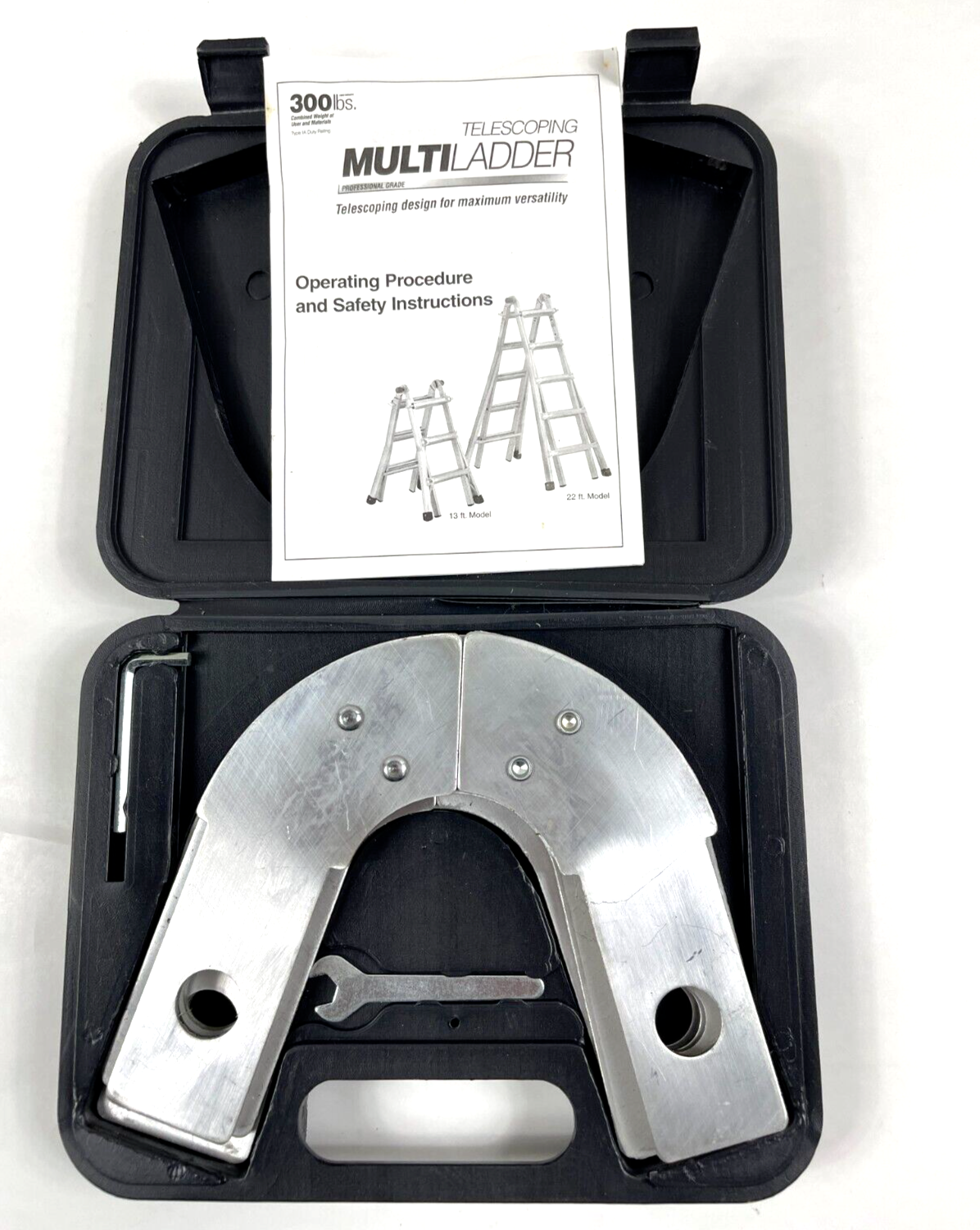 Werner 6364801 Telescoping Multi Ladder 300 lb Dynamic Hinge Set