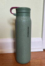 Starbucks Fall 2022 Textured Rainforest Vacuum Insulated 20oz Water Bottle purpl - $9.87