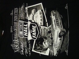 NASCAR Hall of Fame Inductees 2010 Racing Race Cars T Shirt M - $18.40