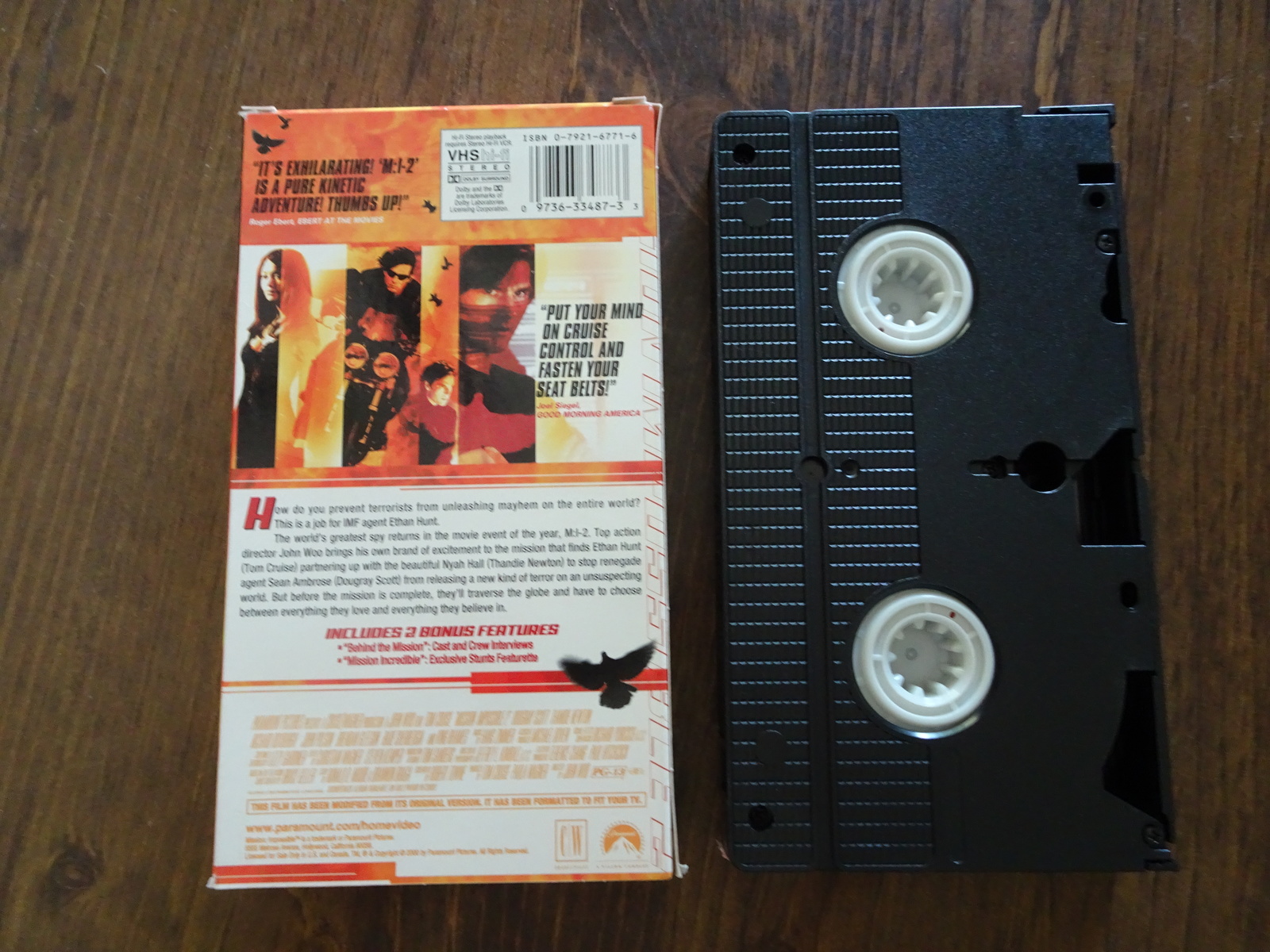 Mission: Impossible II (VHS, 2000) - VHS Tapes