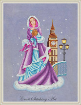 SALE! Complete Xstitch Materials ADELINE -by Cross Stitching Art Design - $95.03