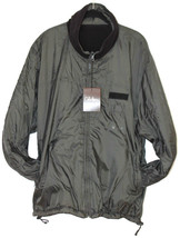 COLE HAAN Reversible JACKET Grey GRAPHITE Men&#39;s FLANNEL Interior ZIP L $650 - $247.47