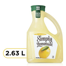 4 Bottles 2.63 Liters/bottle Simply Lemonade, All Natural Non-GMO - $69.00