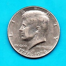 Bi-Cennetial  Kennedy Halfdollar Circulated Very Good or Better - Denver Mint - $6.00
