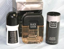 Avon Black Suede Present Perfect 3-piece Gift Set  - $34.58